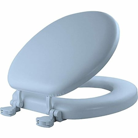 Chesterfield Round Soft Toilet Seat, Sky Blue CH2669942